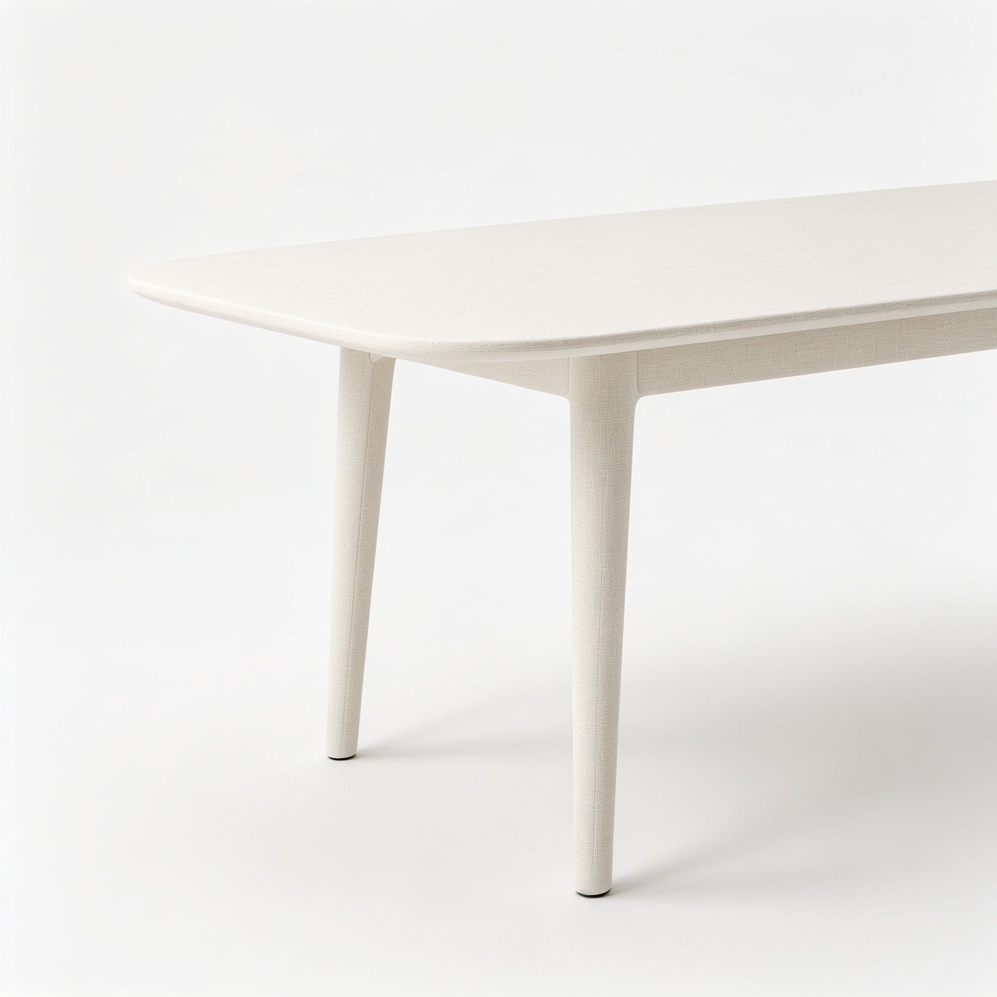 Skorix East West Furniture NDT-LWH-T Norden Mid-Century Modern Dining Table - a Rectangle Dining Table Top with Dropleaf & Stylish Legs, 30x48 Inch, Linen White