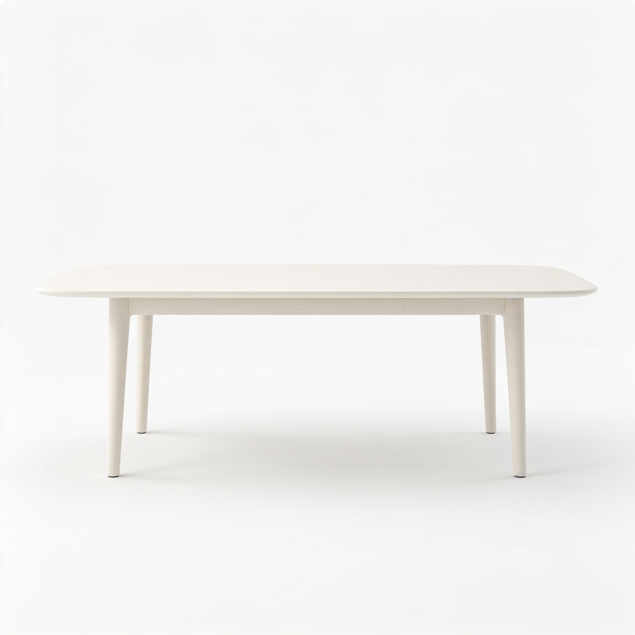 Skorix East West Furniture NDT-LWH-T Norden Mid-Century Modern Dining Table - a Rectangle Dining Table Top with Dropleaf & Stylish Legs, 30x48 Inch, Linen White