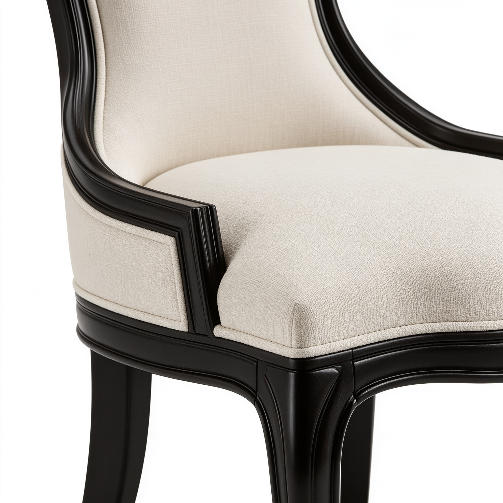 Skorix East West Furniture VAC-BLK-W Vancouver Dining Room Chairs - Slat Back Wood Seat Chairs, Set of 2, Oak