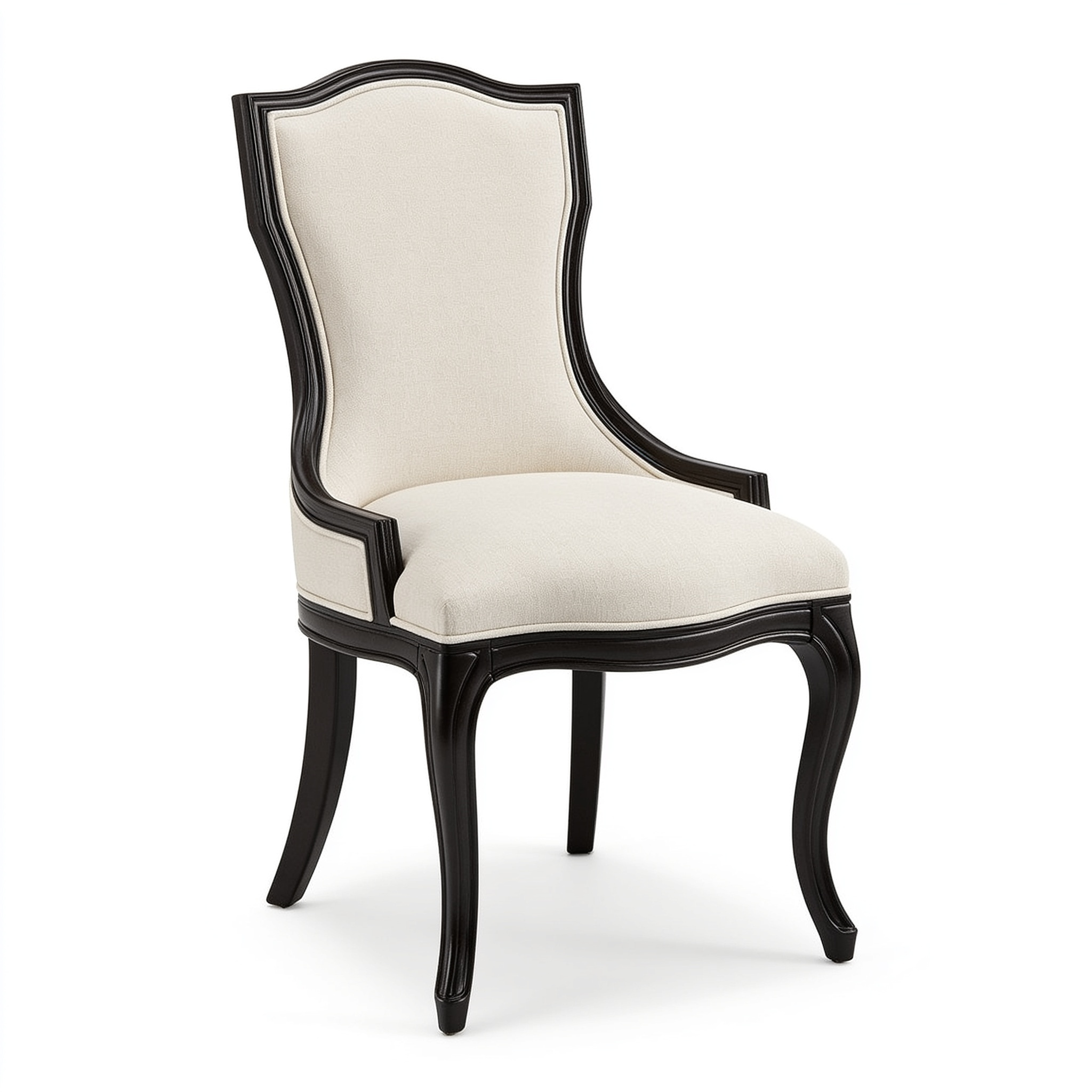 Skorix East West Furniture VAC-BLK-W Vancouver Dining Room Chairs - Slat Back Wood Seat Chairs, Set of 2, Oak
