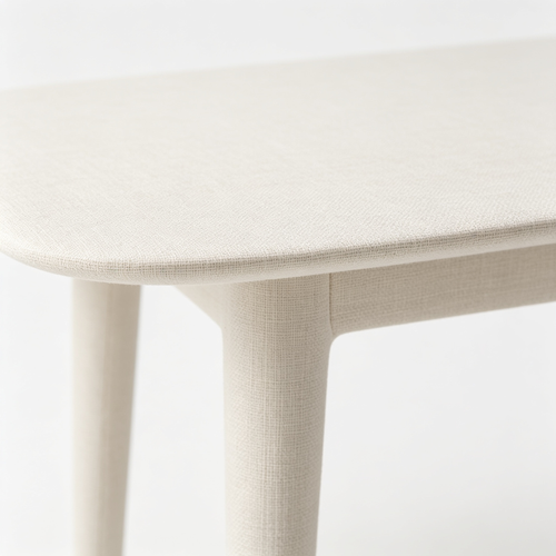 Skorix East West Furniture NDT-LWH-T Norden Mid-Century Modern Dining Table - a Rectangle Dining Table Top with Dropleaf & Stylish Legs, 30x48 Inch, Linen White